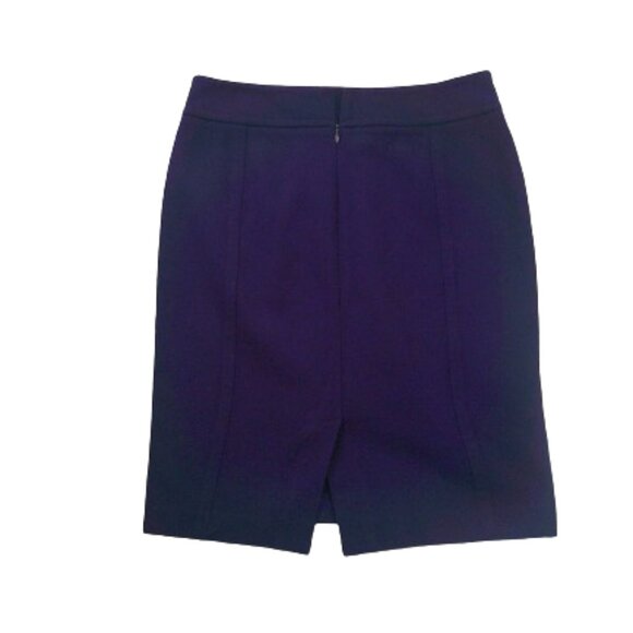 BUNDLE 5/$35 Loft Straight Skirt Purple Pencil Straight Skirt, Size 4 NWOT - Picture 5 of 5